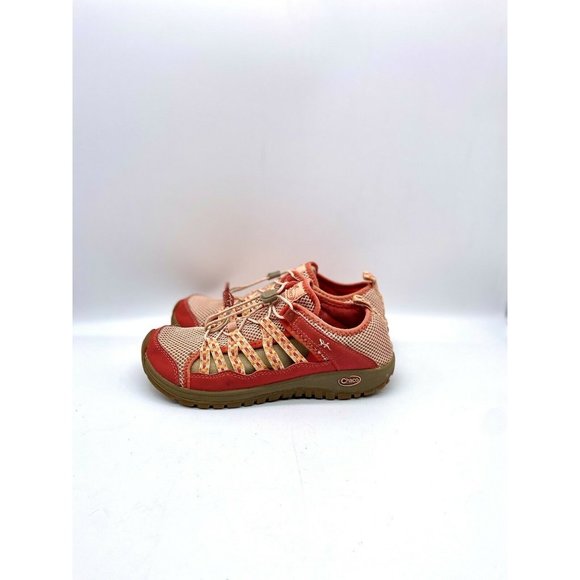 Chaco Outcross 2 Youth Kids Size 5 Bright Orange Outdoor Water Sport Sandals - Picture 3 of 7